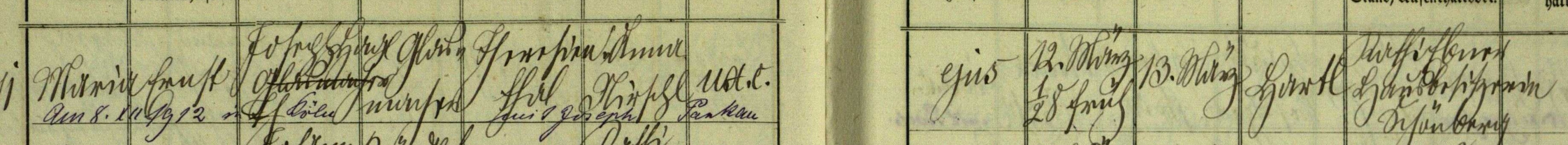 Klicken Sie zuerst in den Kreismittelpunkt, dann an irgendeiner Stelle auf den Kreis selbst.